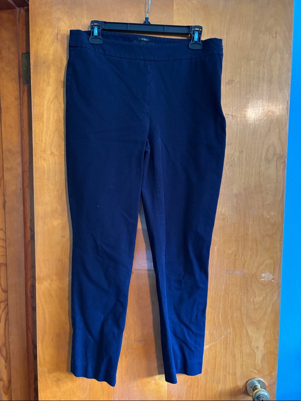 Talbots Navy Chatham Ponte Pants
